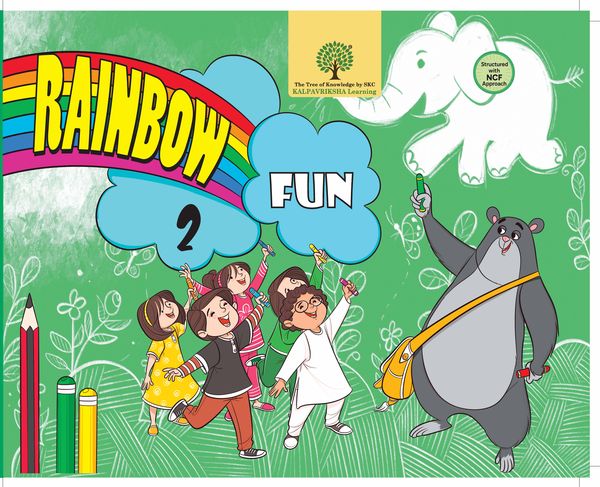 Rainbow Fun ABC for Nursery (Pre-primary) Textbook Cover